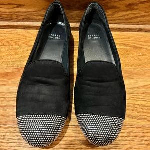 Stuart Weitzman 
Suede Colorblock Pattern Loafers size 8.5